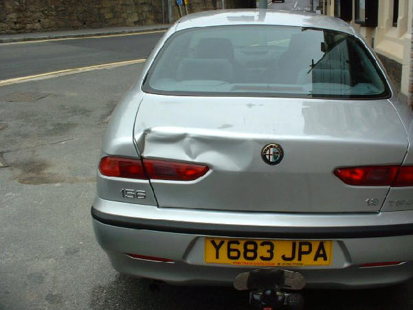 Click on the dent and it will go away
